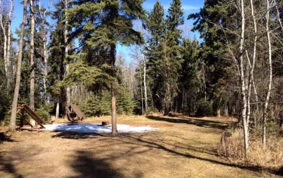 Dore Lake Michel Point Campground Amazing Fishing and Camping